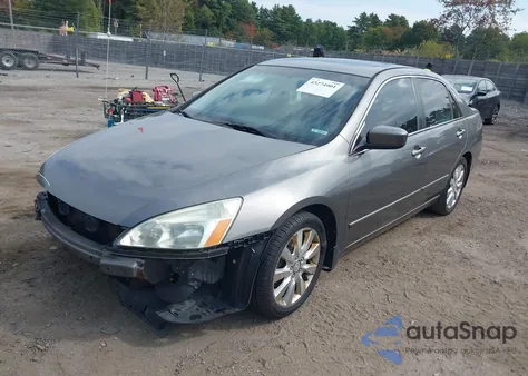 2006 Honda Accord Sdn Ex-L V6 из США, поврежденный, VIN 1HGCM66586A055243